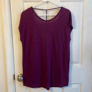 Xersion workout tee - open back